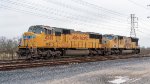 Pair of SD70s at S Strang Yard